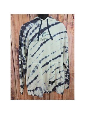 Nike Mens Tie-Dye Print Pullover Hoodie XL